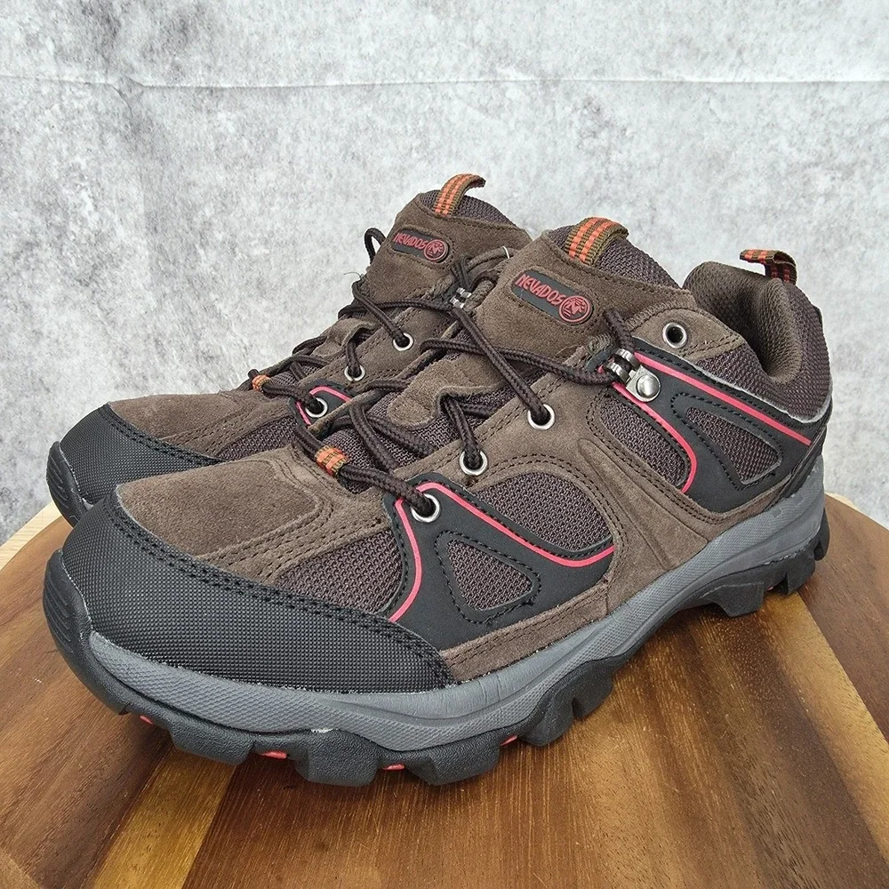 Nevados Hiking Shoes Mens 11.5 Brown Talus Low Trail Outdoors Waterproof New‎